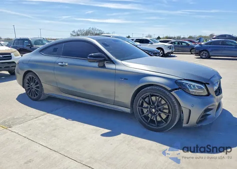 2019 Mercedes-Benz C 43 Amg z USA, uszkodzony, nr VIN WDDWJ6EB9KF798959